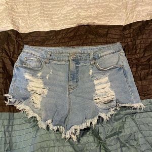 Wildfire denim shorts